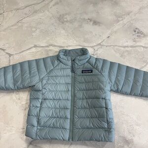 Patagonia Kids Sky Blue Puffer Jacket